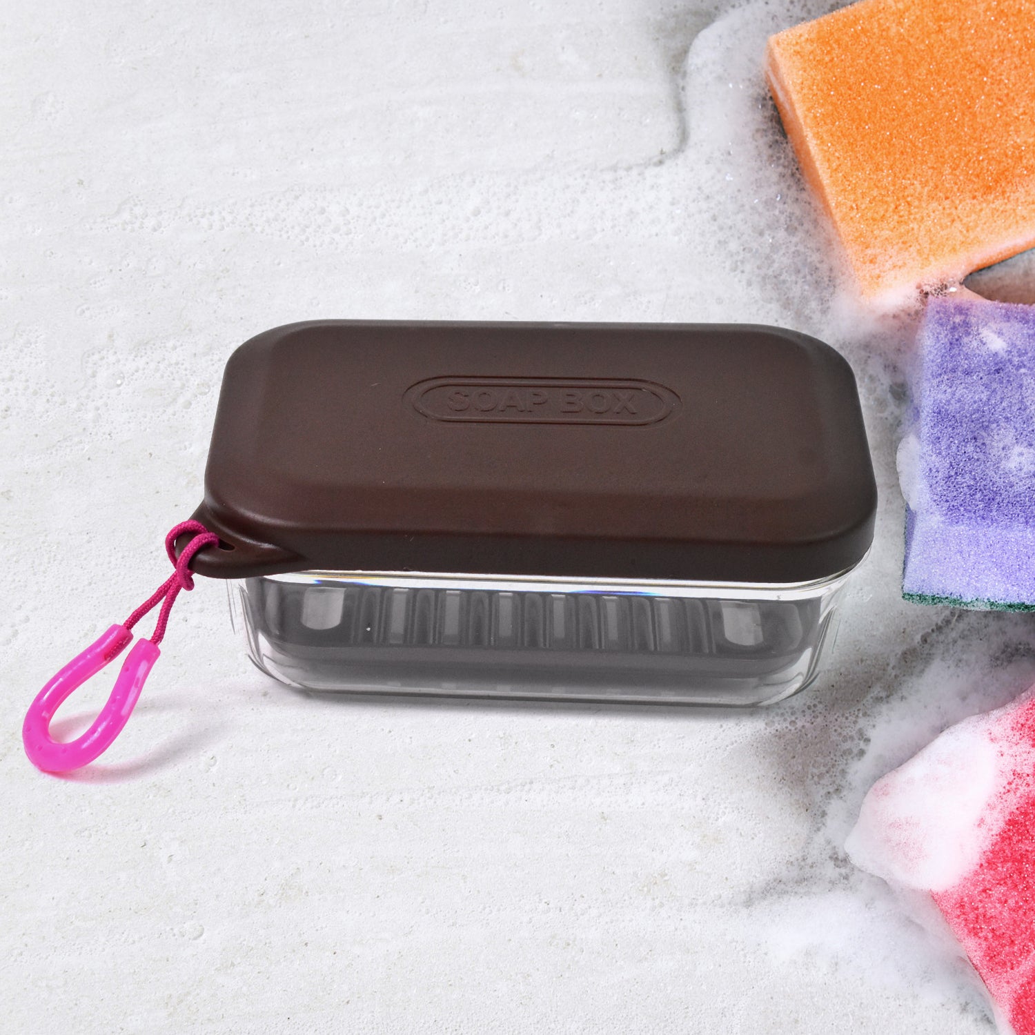 Bathroom  Travel Plastic Soap Box With Lid (1 Pc) Bathroom  Travel Plastic Soap Box With Lid (1 Pc)